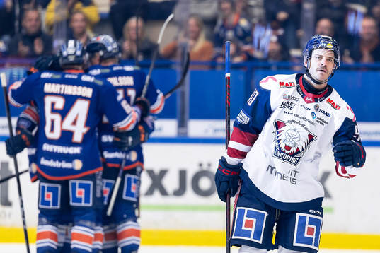 Linköpings Lance Bouma deppar