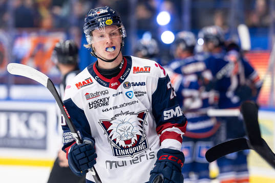 Linköpings Filip Bystedt deppar