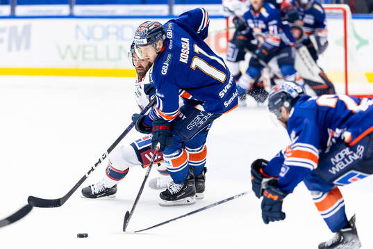 Linköpings Anthony Greco och Växjös Kalle Kossila