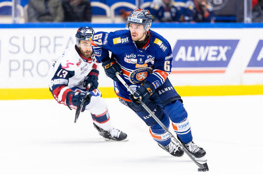 Linköpings Anthony Greco och Växjös Manuel Ågren