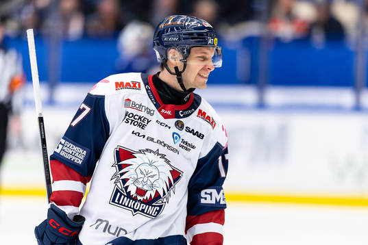 Linköpings Sebastian Strandberg deppar
