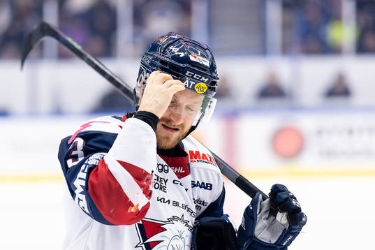 Linköpings Linus Hultström deppar