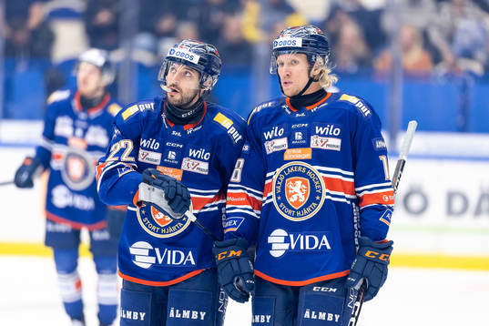 Växjös Tobias Rieder och Marcus Sylvegård