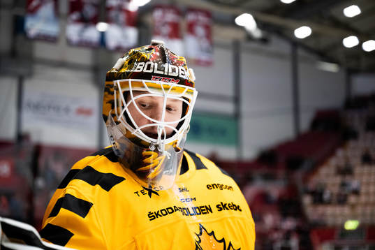 Skellefteås målvakt Linus Söderström