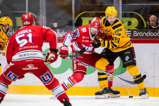 Timrås Filip Hållander och Skellefteås Arvid Lundberg
