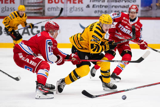 Timrås Erik Andersson och Skellefteås Axel Sandin Pellikka