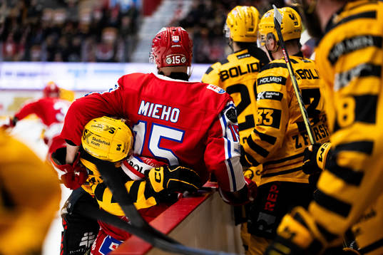 Timrås Panu Mieho och Skellefteås Jonathan Pudas