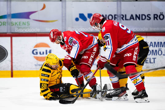 Skellefteås Oskar Nilsson och Timrås Robin Hanzl