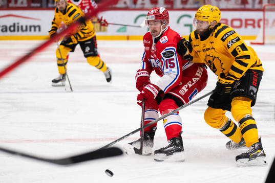 Timrås Panu Mieho och Skellefteås Petter Granberg