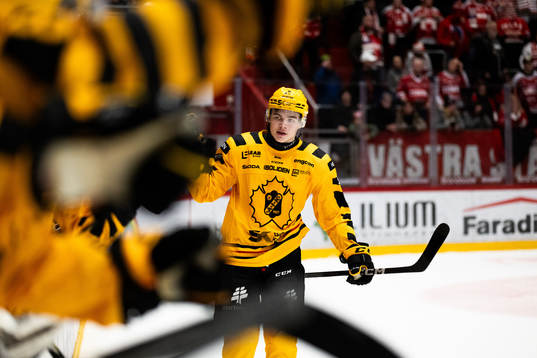 Skellefteås Axel Sandin Pellikka jublar