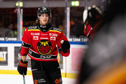Luleås Marcus Hardegård jublar