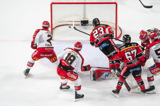 Luleås Jesper Sellgren gör 1-0