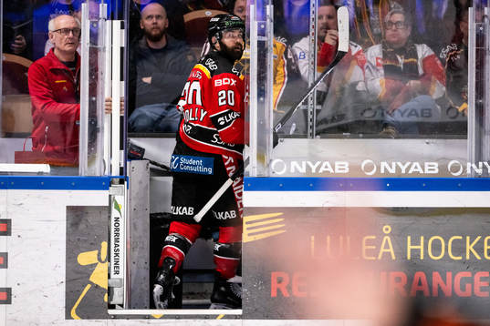 Luleås Jack Connolly i utvisningsbåset