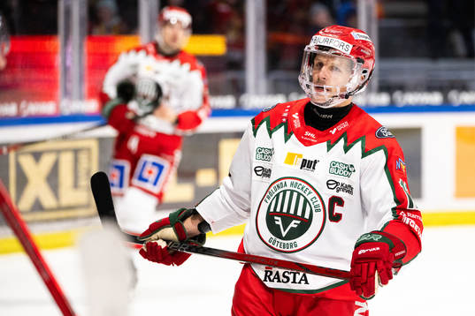 Frölundas Max Friberg deppar