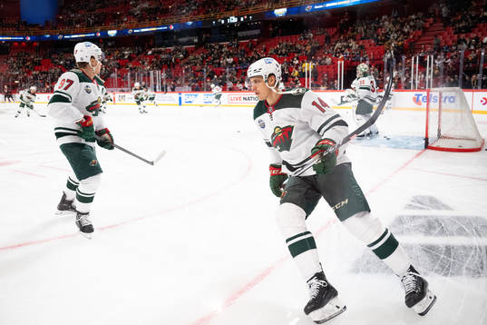 Joel Eriksson Ek of Minnesota Wild