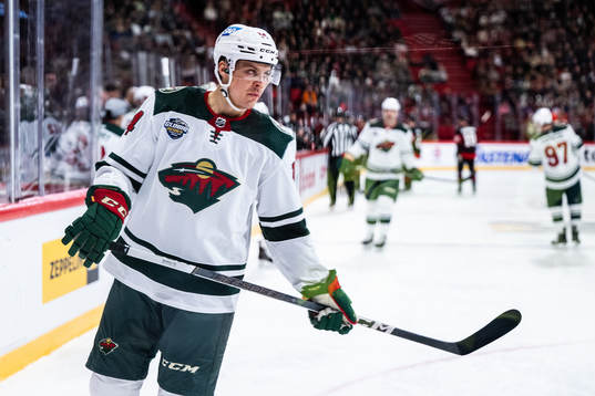 Joel Eriksson Ek of Minnesota Wild