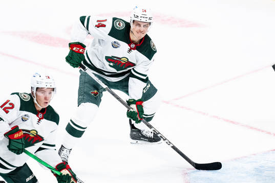 Joel Eriksson Ek of Minnesota Wild