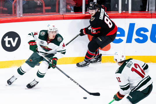 Joel Eriksson Ek of Minnesota Wild