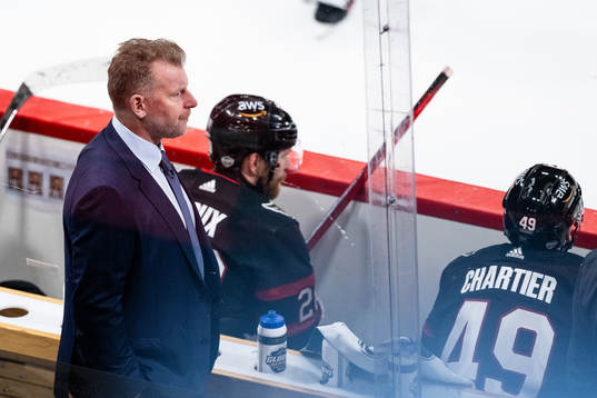 Daniel Alfredsson, assistant coach of Ottawa Senators