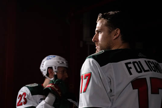 Marcus Foligno of Minnesota Wild
