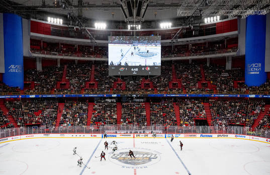 View from the stands