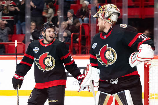 Bläddra bland fler bilder av Ice Hockey, NHL Global Series, Minnesota Wild - Ottawa Senators