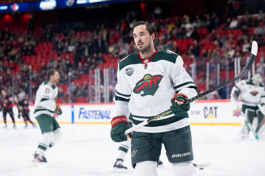Marcus Johansson of Minnesota Wild