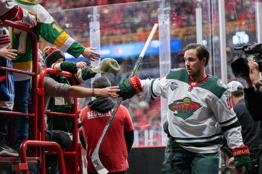 Marcus Johansson of Minnesota Wild