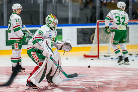 Rögles målvakt Petr Kvaca