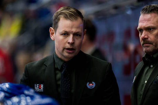 Oskarshamns tränare Martin Filander