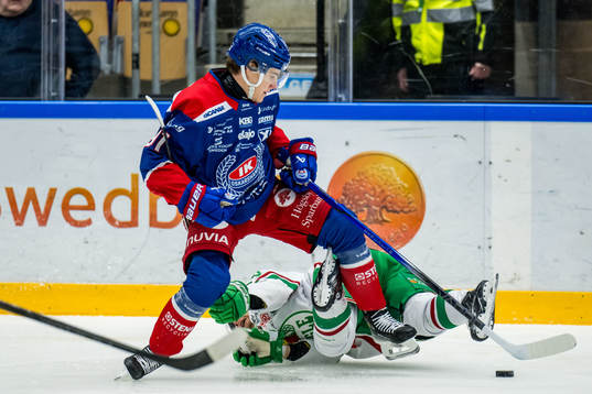 Oskarshamns Logan Hutsko och Rögles Simon Ryfors