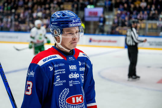Oskarshamns Oskar Asplund deppar