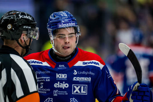 Oskarshamns Viktor Lodin deppar