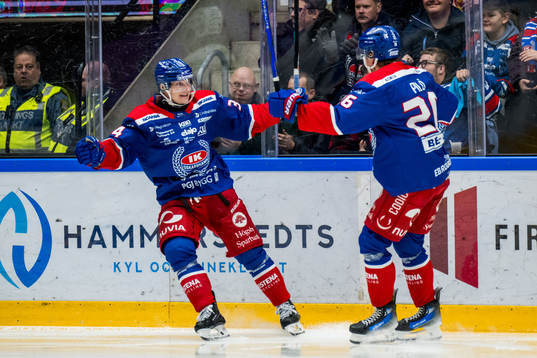 Oskarshamns Olli Palola jublar