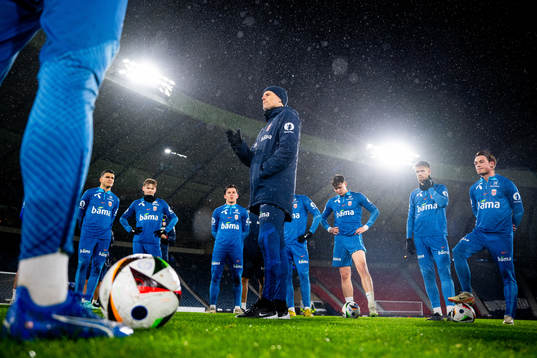 Ståle Solbakken, head coach of the Norwegian national