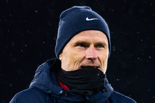 Ståle Solbakken, head coach of the Norwegian national