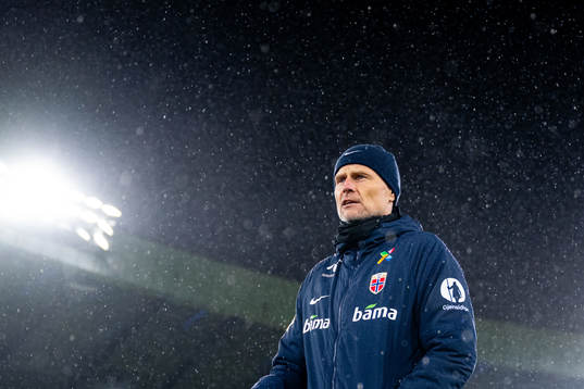 Ståle Solbakken, head coach of the Norwegian national