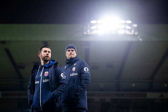Andrew Findlay, performance analyst, and Ståle Solbakken,