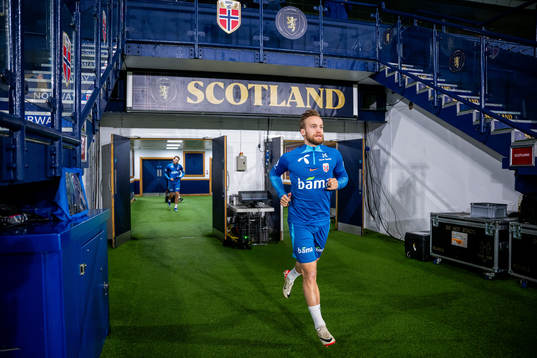 Bård Finne of the Norwegian national football team