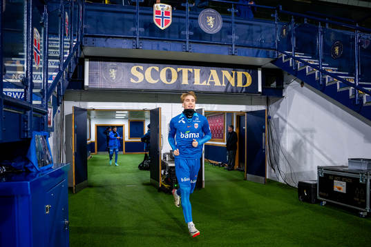 Kristian Thorstvedt of the Norwegian national football team