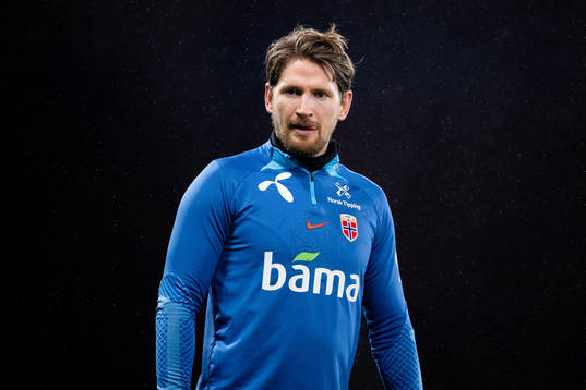 Stefan Strandberg of the Norwegian national football team