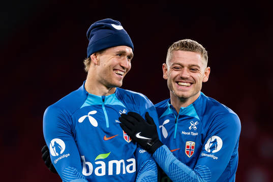 Ola Solbakken and Julian Ryerson of the Norwegian national