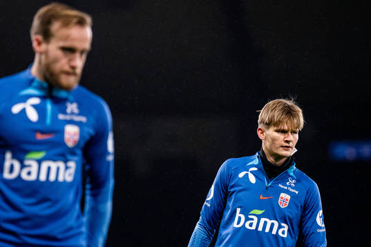 David Møller Wolfe of the Norwegian national football team
