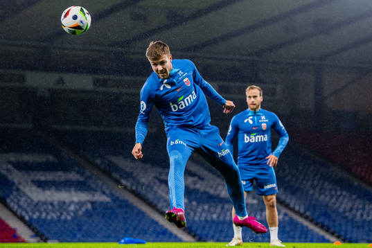 Fredrik André Bjørkan of the Norwegian national football