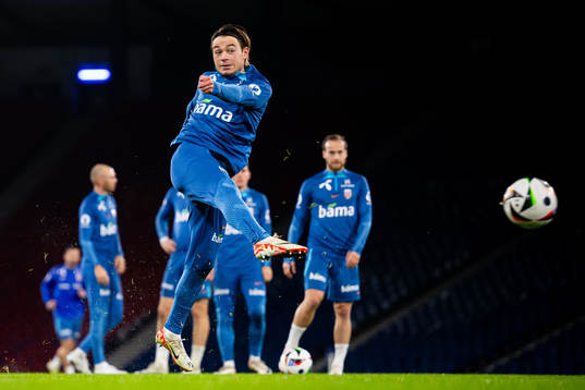 Patrick Berg of the Norwegian national football team