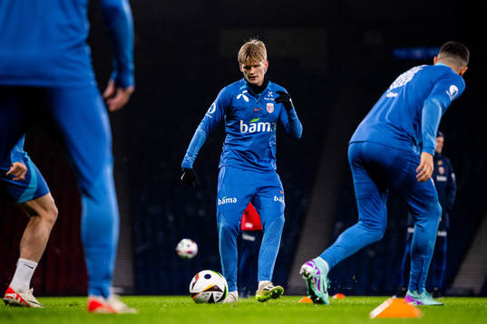 David Møller Wolfe of the Norwegian national football team