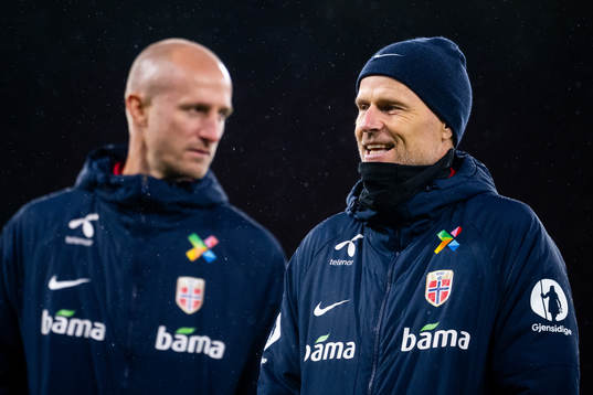 Brede Hangeland, player manager, and Ståle Solbakken, head