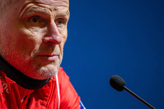 Ståle Solbakken, head coach of the Norwegian national