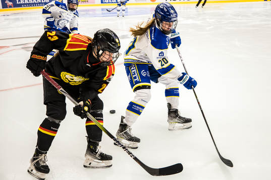 Brynäs Moa Wernblom och Leksands Tatum Amy