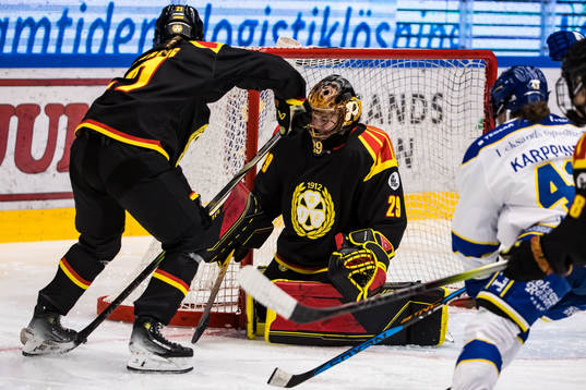 Brynäs IFs målvakt Klara Peslarova
